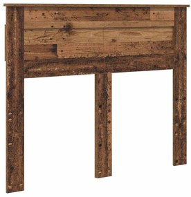 vidaXL Κεφαλάρι με κεφαλάρι Παλιό Ξύλο 135 cm Επεξεργασμένο ξύλο