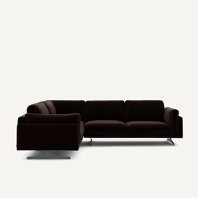 Γωνιακός καναπές από βελούδο, Cesar