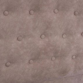 Επενδυμένο Κρεβάτι MALENA Ημίδιπλο Nubuck Μπέζ 120x200 εκ. 120x205x125 εκ.
