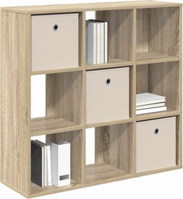 vidaXL Πλαϊνό γραφείο Δρύς Sonoma 88,5 x 29 x 84,5 εκ.