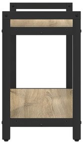 vidaXL Βιβλιοθήκη Sonoma Δρυς 60 x 30 x 48.5 εκ Επεξεργασμένο ξύλο