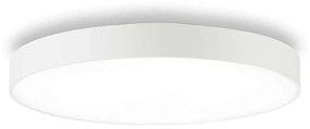 Φωτιστικό Οροφής-Πλαφονιέρα Halo 223223 60x9cm 44W 3000K White Ideal Lux