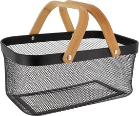 Καλάθι Αποθήκευσης (39x25x19.5) T-D Storage Black 8861103