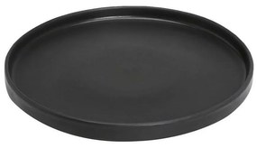 Πιάτο Πορσελάνινο Terra Matt Step Ρηχό Σετ 6 τμχ Tlm132K6 Φ21cm Black Espiel Porcelain