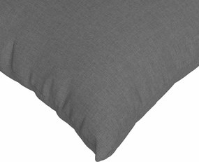 vidaXL Μαξιλάρι Καναπέ 2 pcs Σκούρο Γκρι 50 x 50 cm ύφασμα