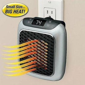 Αερόθερμο Κεραμικό Πρίζας 800W Με Ρυθμιζόμενο Θερμοστάτη &amp; Χρονοδιακόπτη - Handy heater turbo 800