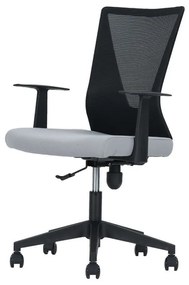 Καρέκλα Γραφείου Vita Black Grey 61x60x92/104cm 25-0437