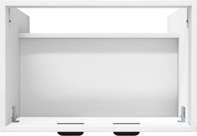 vidaXL Ντουλάπι κάτω από τον νιπτήρα Λευκό 56 x 37,5 x 81 εκ