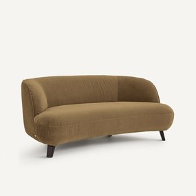 Τριθέσιος καναπές από λινό βελούδο, Rosebury