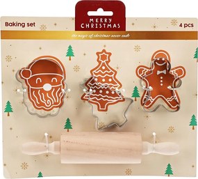 ΕΡΓΑΛΕΊΑ ΚΟΥΖΊΝΑΣ DISPLAY CHRISTMAS 321PCS