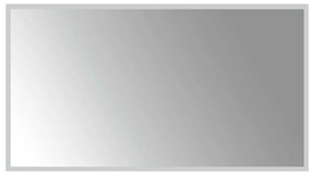vidaXL Καθρέφτης Μπάνιου με LED 90x50 εκ.