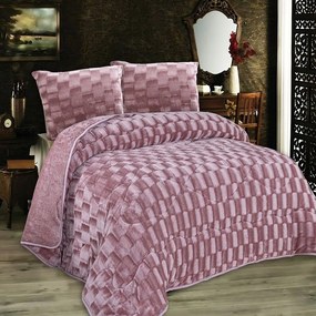 Κουβερτοπάπλωμα 1940 Με Εφέ Fleece Rotten Apple DimCol Queen Size 220x240cm Πολυέστερ