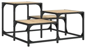 vidaXL Τραπεζάκι Σαλονιού Sonoma Δρυς 68 x 68 x 40 εκ. Επεξεργ. Ξύλο