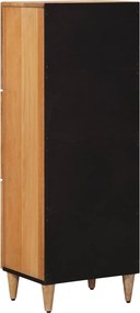 vidaXL Highboard Φυσικό 40 x 33 x 110 εκ Στερεό ξύλο μάνγκο