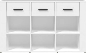 vidaXL Μπουφές Λευκό 100 x 30 x 59,5 εκ. από Επεξεργασμένο Ξύλο