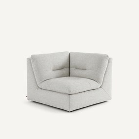 Γωνιακή πολυθρόνα σύνθεσης 90° από ανακυκλωμένο βαμβάκι, GIULIANO