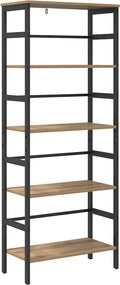 vidaXL Ράφι Βιβλίων Artisan Oak 60 x 29,5 x 149 εκ Επεξεργασμένο ξύλο