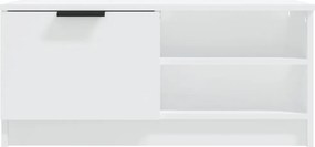 vidaXL Έπιπλο Τηλεόρασης Λευκό 80x35x36,5 εκ. Επεξεργασμένο Ξύλο