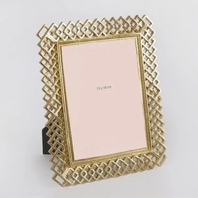 Κορνίζα Για Φωτογραφία 13x18cm 756-12022 19,5x24,7x1,3cm Gold Estheti Home Polyresin