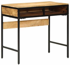 vidaXL Γραφείο 80x50x75 cm Μασίφ ξύλο μάνγκο
