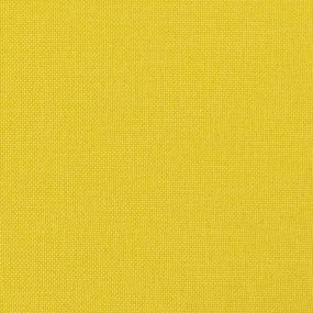 Πολυθρόνα Ανοιχτό Κίτρινη 60 εκ. Υφασμάτινη - Κίτρινο