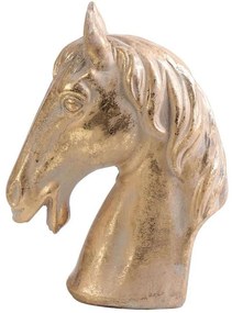 Διακοσμητικό Άλογο ERT304K2 19x10x24cm Gold Espiel Κεραμικό