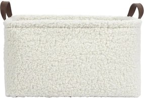 ΨΆΘΙΝΑ &amp; ΥΦΑΣΜΆΤΙΝΑ ΚΑΛΆΘΙΑ WHITE STORAGE BASKET X3 H20CM RG0031