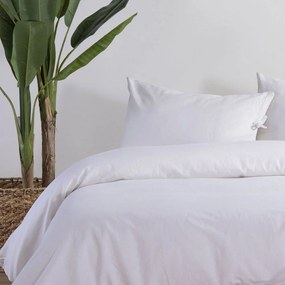 Σεντόνι Cotton-Linen Ecru Nef-Nef Queen Size Cotton-Linen