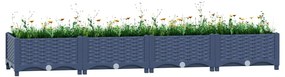 vidaXL Ζαρντινιέρα 160 x 40 x 23 εκ. από Πολυπροπυλένιο