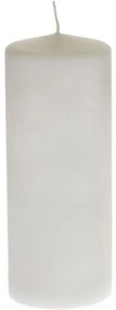 Κερί Κύλινδρος 16508 7x18cm White Παραφίνη