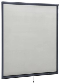vidaXL Σήτα Παραθύρου Κάθετης Κίνησης Ανθρακί 160 x 170 εκ.