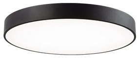 Πλαφονιέρα Φωτιστικό Οροφής LED Ατσάλι Madison H6 Φ60 Viokef-4276201-Μαύρο 4276201