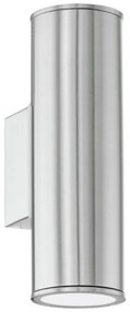 Απλίκα σποτ Riga δίφωτο inox Eglo-94107-Inox 94107