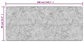 vidaXL Χαλί Πλενόμενο Αντιολισθητικό Πολύχρωμο 80 x 300 εκ. Patchwork