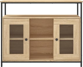 vidaXL Ντουλάπι Sonoma δρυς 100x35x80 εκ. Επεξεργασμένο Ξύλο