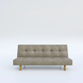 ΚΑΝΑΠΕΣ ΚΡΕΒΑΤΙ HERMES ΤΡΙΘΕΣΙΟΣ ΜΠΕΖ 180X95X82CM