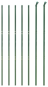 vidaXL Συρματόπλεγμα Περίφραξης Πράσινο 2,2 x 10 μ. με Καρφωτές Βάσεις