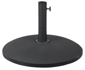 Βάση ομπρέλας Blissful τσιμέντο μαύρο 50kg Φ58εκ Υλικό: 70%  concrete 29%  steel 1%  pp 218-000019