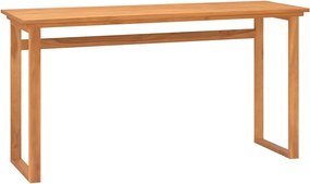 vidaXL Γραφείο 120 x 45 x 75 εκ. από Μασίφ Ξύλο Teak