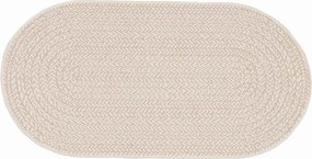 vidaXL Χαλί ZIZUR Κρεμ 200 x 100 cm Πολυπροπυλένιο