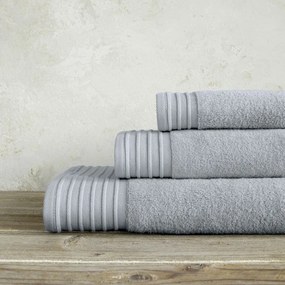 Πετσέτα Feel Fresh Steel Grey Nima Χεριών 40x60cm 100% Cotton