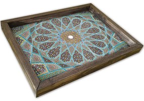 Δίσκος Σερβιρίσματος 847TRX0232 30x40cm Multi Hermia Mdf,Ξύλο