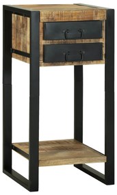 vidaXL Το stand τηλεφώνου 40x40x80 εκ. Στερεό τραχύ ξύλο μάνγκο