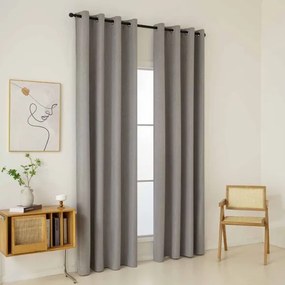 Beauty Home Ύφασμα κουρτίνας με το μέτρο Full Blackout σκίασης Total Art 8446 Φ280 Μπεζ