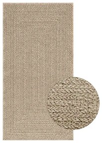 Χαλί ZIZUR Μπεζ Όψη Γιούτας Εσωτ. & Εξωτ. Χώρου 80 x 150 εκ.