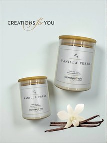 Κερί Αρωματικό Vanilla Fresh - 240 γρ. +-