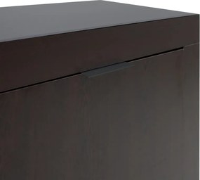 Μπουφές Doha pakoworld σε wenge απόχρωση 180x45x80.5εκ