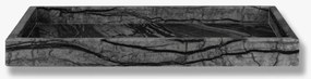 Διακοσμητικός Δίσκος Marble - Μάρμαρο Μαύρο Γκρι W16 x L31 x H3 cm METTE DITMER