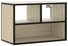 Έπιπλο Τηλεόρασης Sonoma Δρυς 60x31x39,5 εκ. Επεξ. Ξύλο - Καφέ