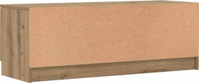 vidaXL Ντουλάπι τηλεόρασης Artisan Oak 102x35x36,5 cm